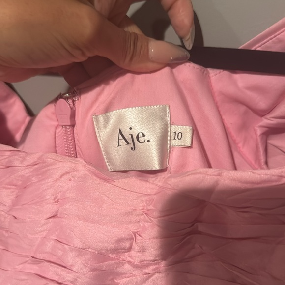 AJE pink bubble skirt dress - Picture 7 of 7